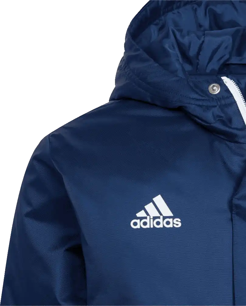 Dětská fotbalová bunda Adidas Entrada 22 Stadium modrá