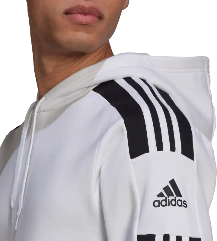 Pánská sportovní mikina s kapucí Adidas Squadra 21 Sweat bílá2