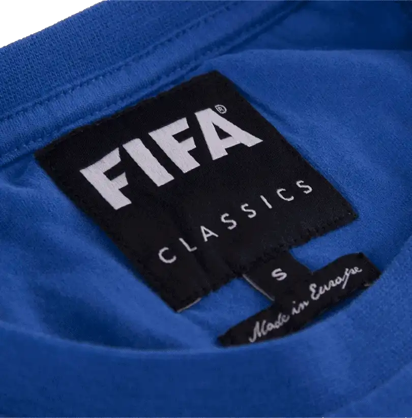 Pánské fotbalové retro tričko COPA Brazil 2014 World Cup modré