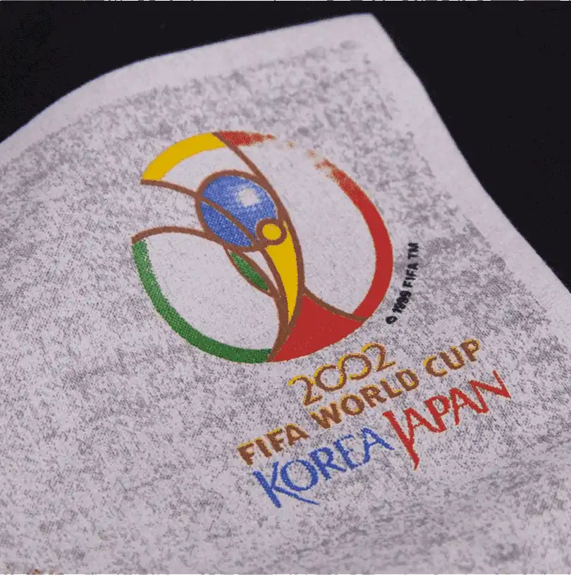 Pánské retro tričko COPA South Korea Japan 2002 World Cup černé
