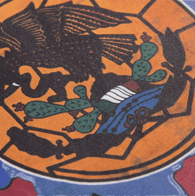 Pánské retro tričko COPA Panini Mexico 1970 World Cup červené