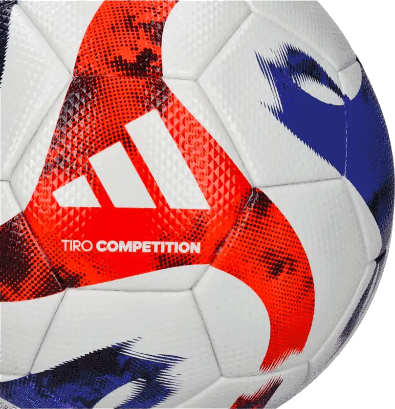 Fotbalový míč Adidas Tiro Competition velikost 4 bílo-modrý