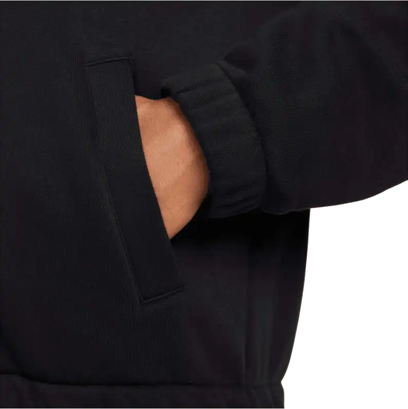 Pánská bunda Harrington Nike Club Fleece černá