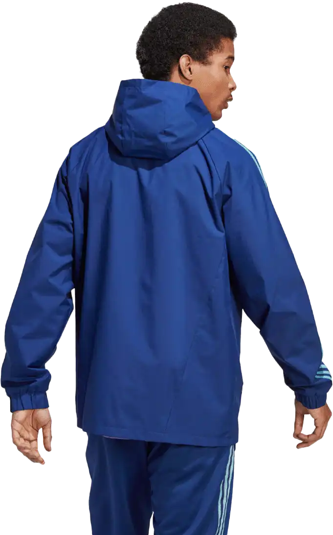 Pánská větrovka Adidas Tiro Windbreaker modrá