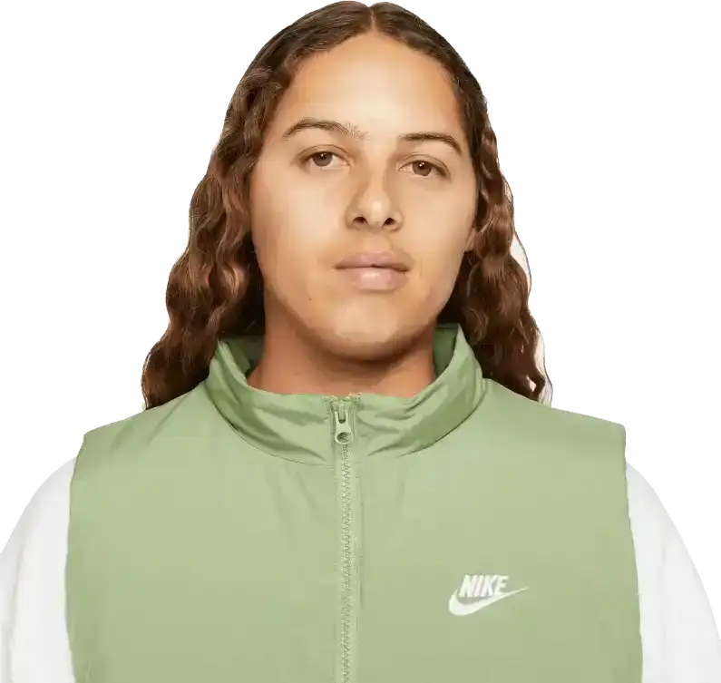 Pánská tkaná vesta Nike Sportswear Therma-FIT Club zelená