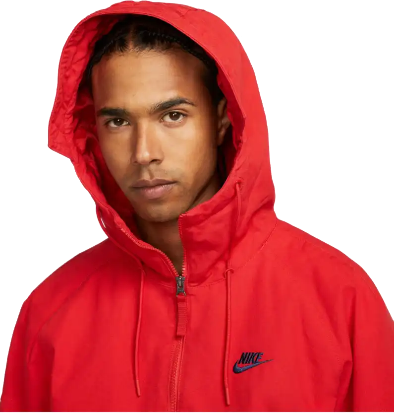 Pánská bunda Nike Sportswear Windrunner Canvas červená