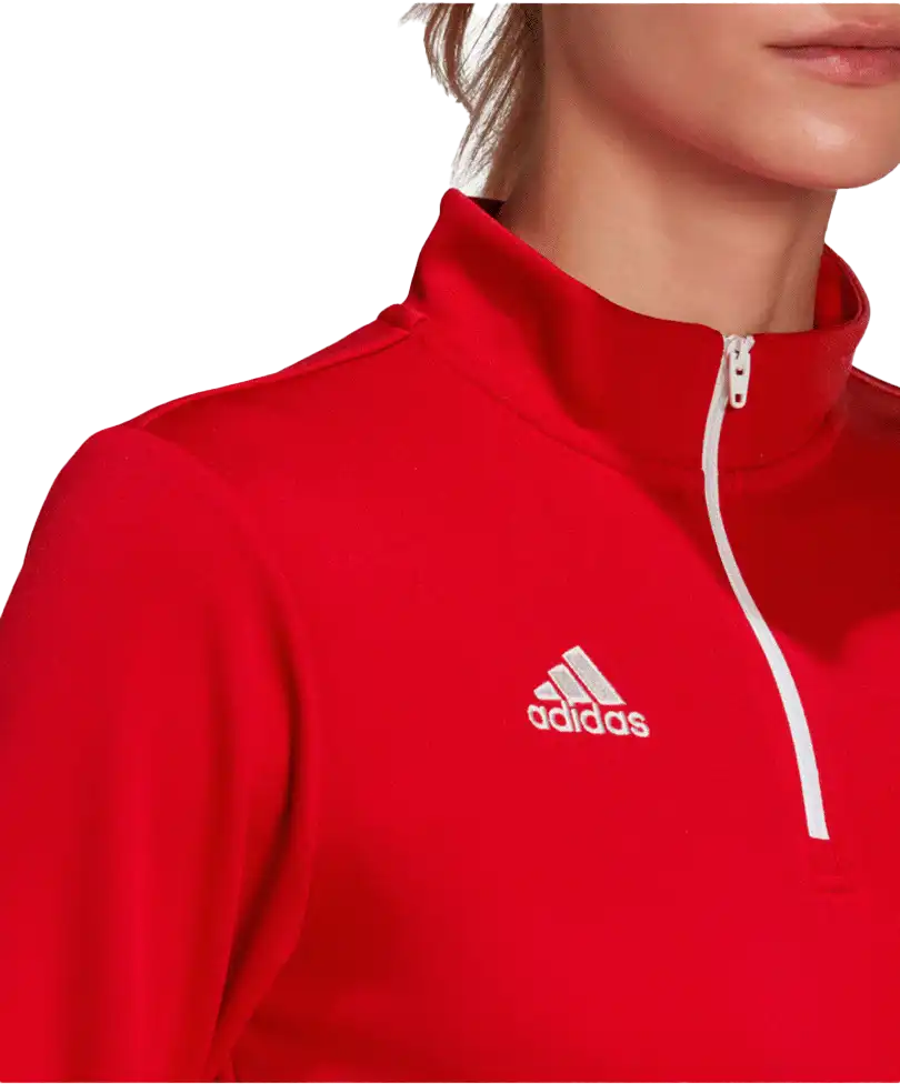 Dámské tréninkové tričko s dlouhým rukávem Adidas Entrada 22 červené