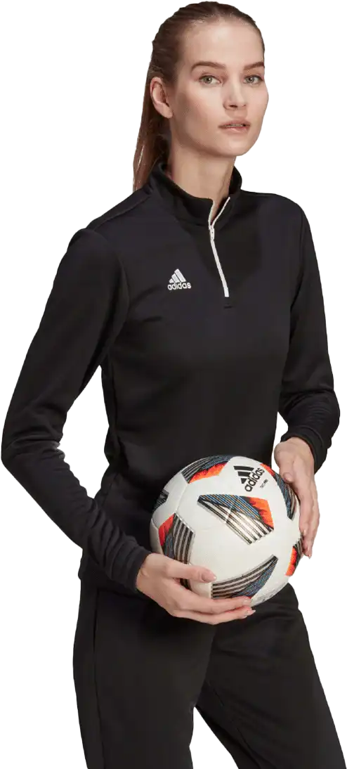 Dámské tréninkové tričko s dlouhým rukávem Adidas Entrada 22 černé
