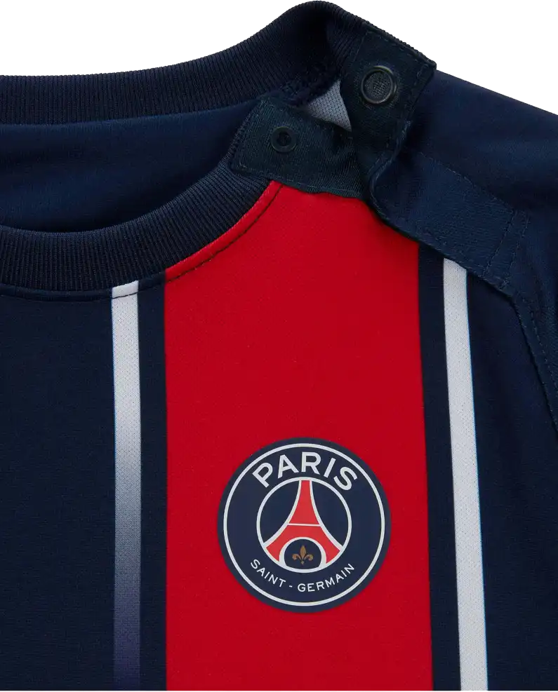 Dětský domácí fotbalový set Nike PSG 23/24 pro kojence a batolata modrý
