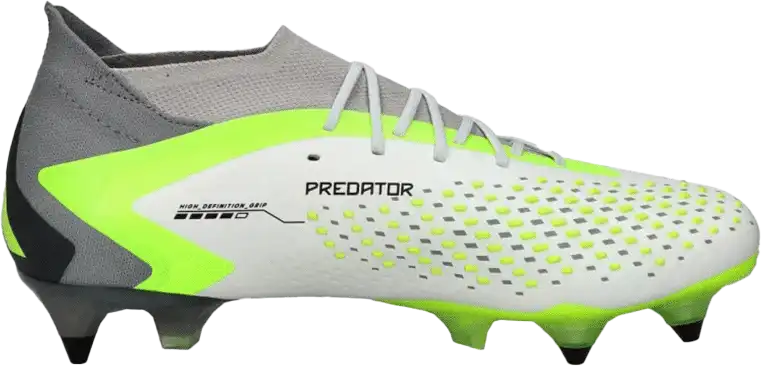 Pánské kopačky kolíky Adidas Predator Accuracy.1 SG bílo-zelené