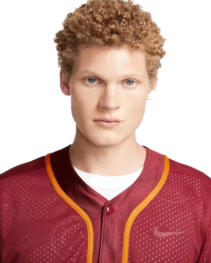 Pánské tričko Nike PSG 23/24 Baseball Graphic Top bordo