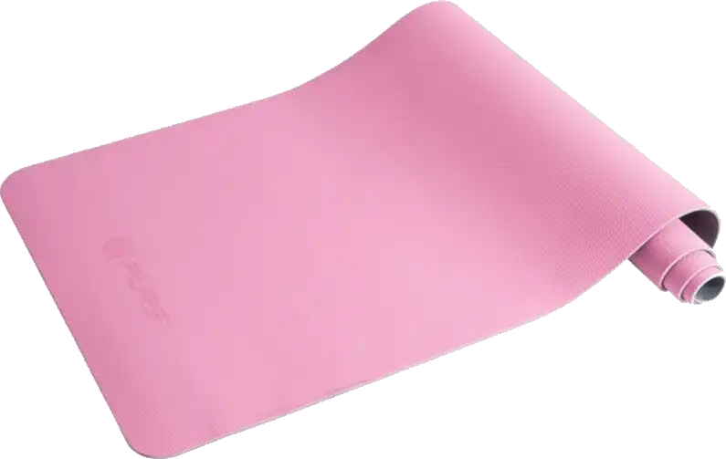 Podložka Mata fitness Pure2Improve TPE Joga Mat růžová 173 x 58 cm