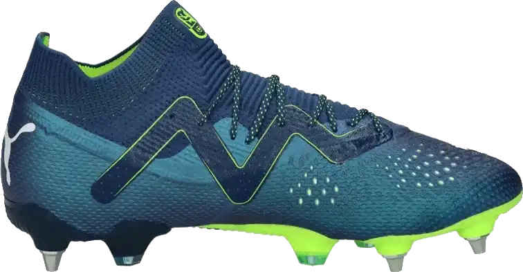Pánské kopačky kolíky Puma Future Ultimate MxSG modré2