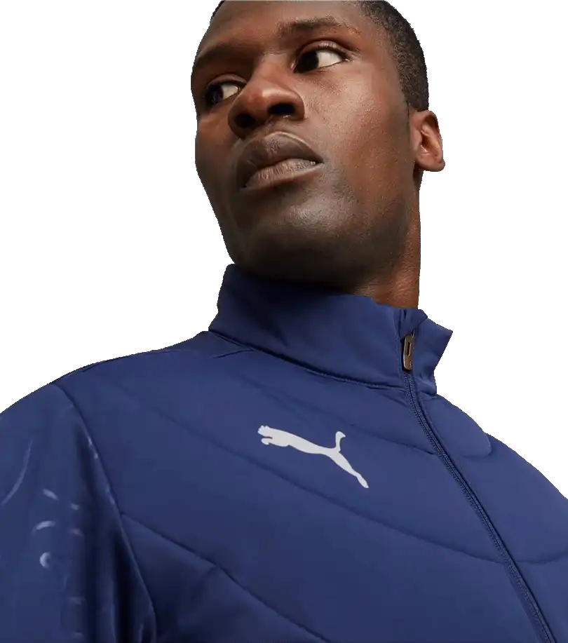 Pánská bunda Puma individualWINTERIZED modro-zelená