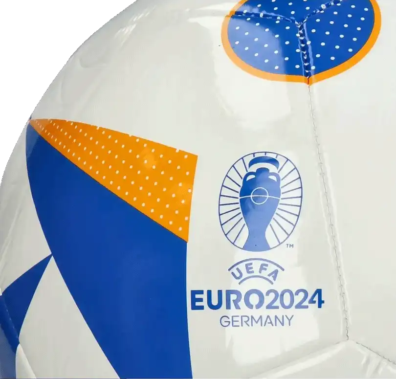 Fotbalový míč Adidas Fussballiebe 2024 Club velikost 5 bílo-modrý