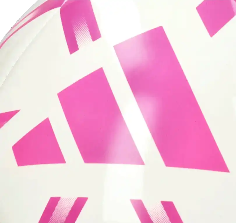 Fotbalový míč Adidas Starlancer Club velikost 3 bílo-růžový
