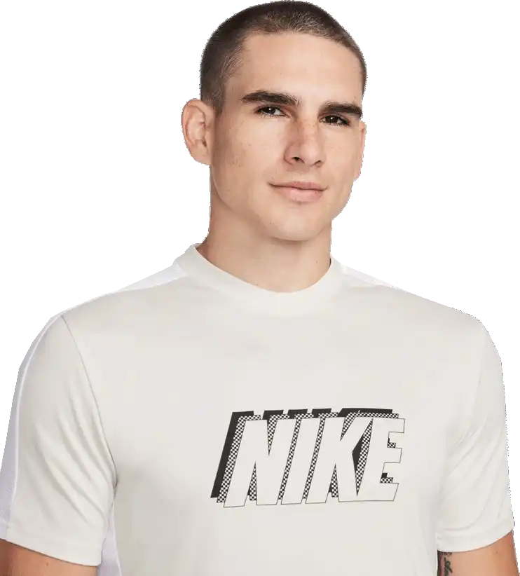 Pánské tréninkové tričko Nike Academy béžové