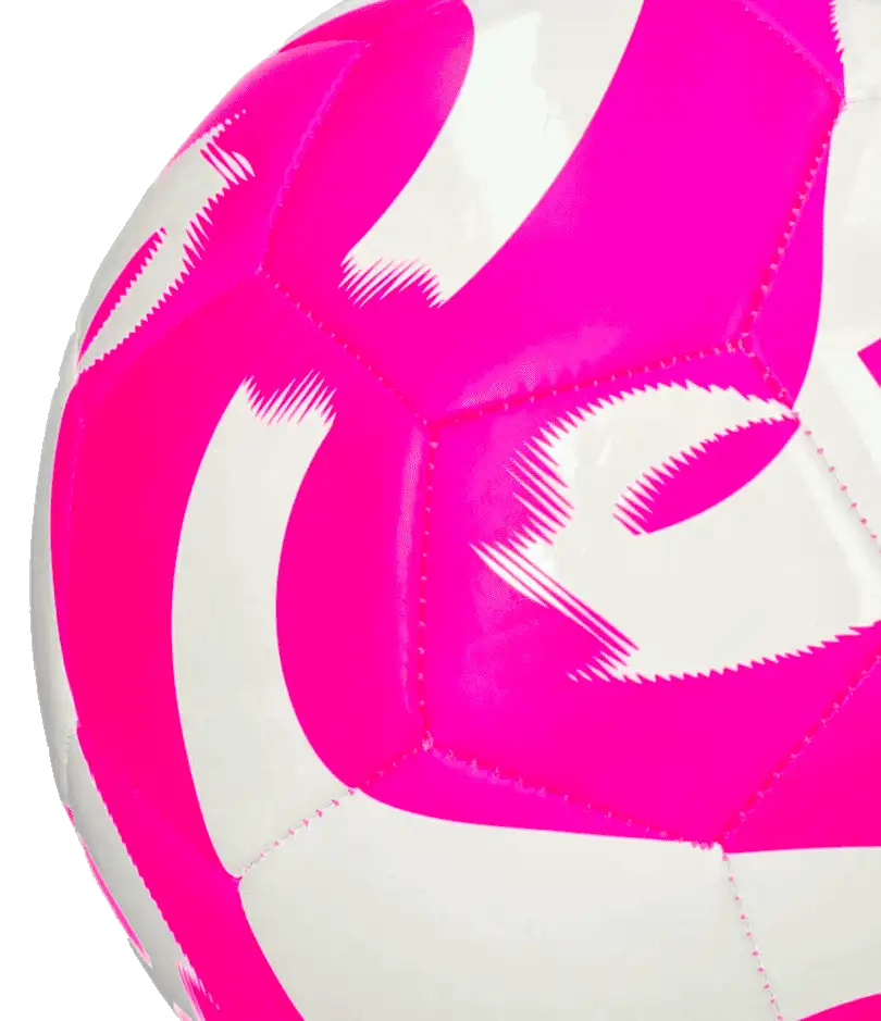 Fotbalový míč Adidas Tiro Club velikost 3 bílo-růžový
