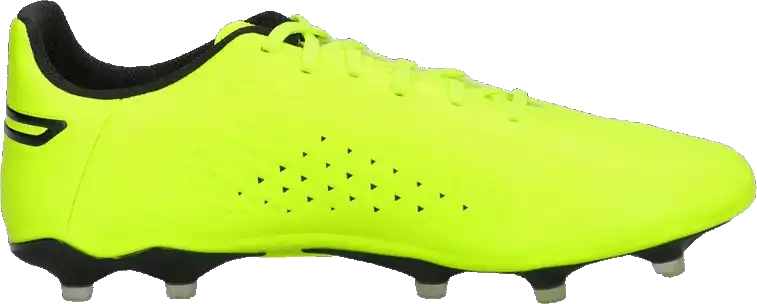 Pánské kopačky lisovky Puma King Match FG/AG limetka