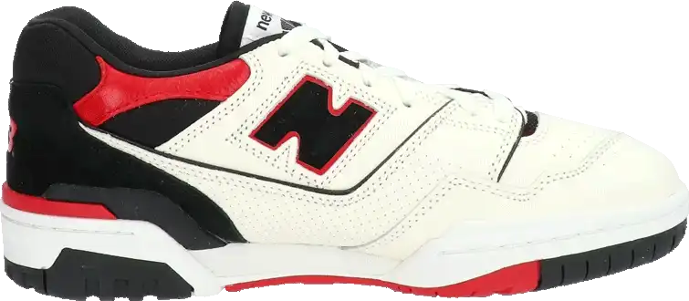 Pánská lifestylová obuv New Balance 550 bílo-červená