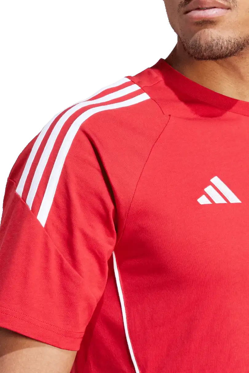 Pánské fotbalové tričko AdidasTiro 24 Sweat červené