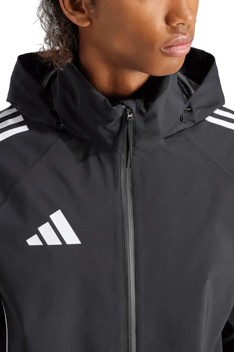 Pánská nepromokavá bunda s kapucí Adidas Tiro 24 Rain černá