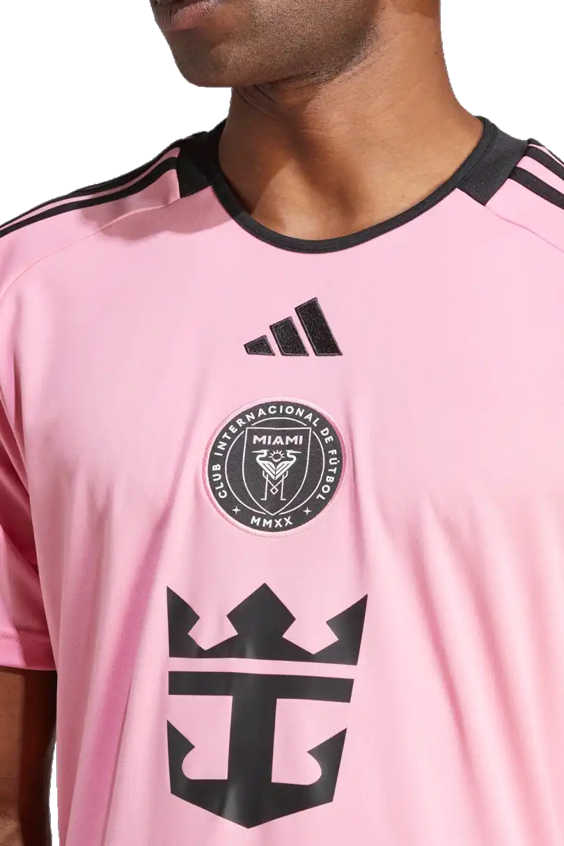 Pánský domácí dres Adidas Inter Miami CF 2024 Messi 10 růžový