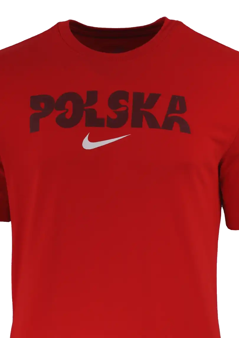 Pánské fotbalové tričko Nike Polsko 2024 Crest červené