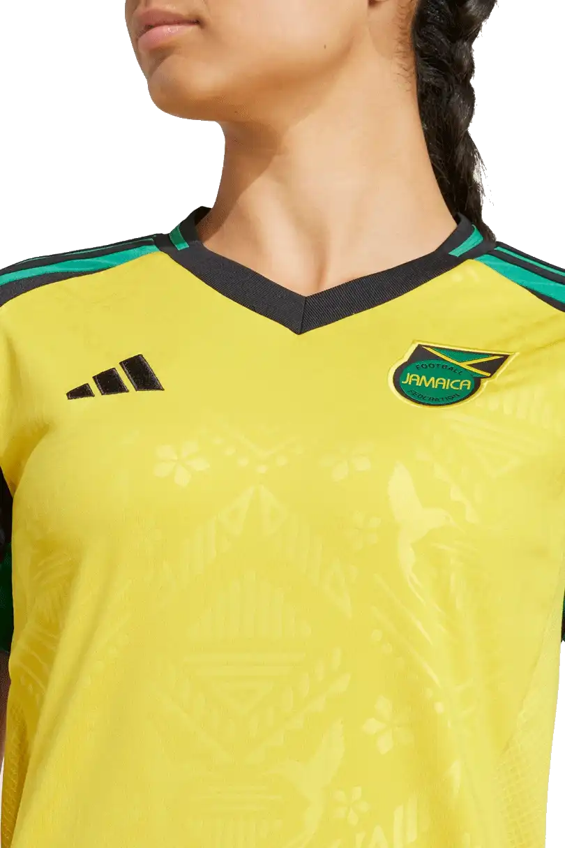 Dámský domácí fotbalový dres Adidas Jamajka 2024 žlutý