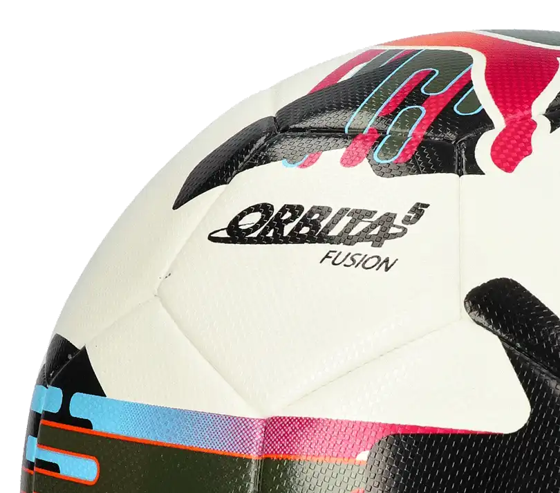 Fotbalový míč Puma Orbita 5 Fusion velikost 4 bílo-černý
