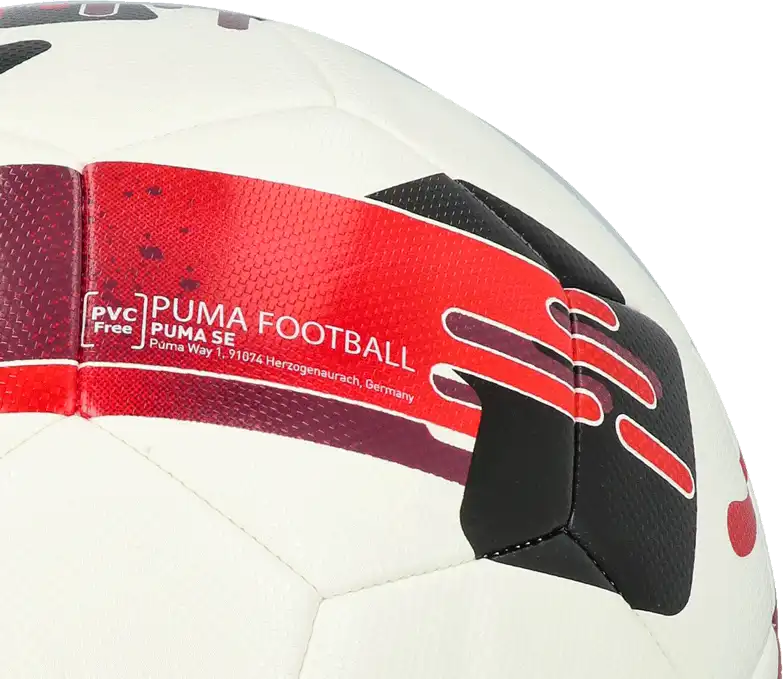 Fotbalový míč Puma Orbita 5 Fusion velikost 5 bílo-červený