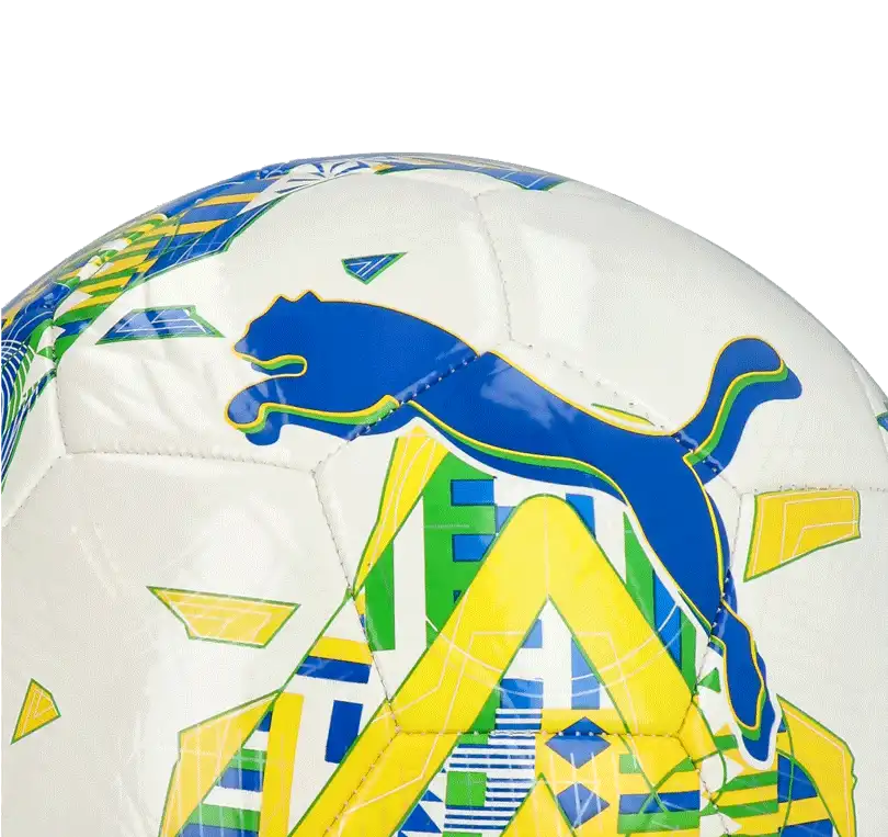Fotbalový míč Puma Orbita 6 MS velikost 5 bílo-modrý