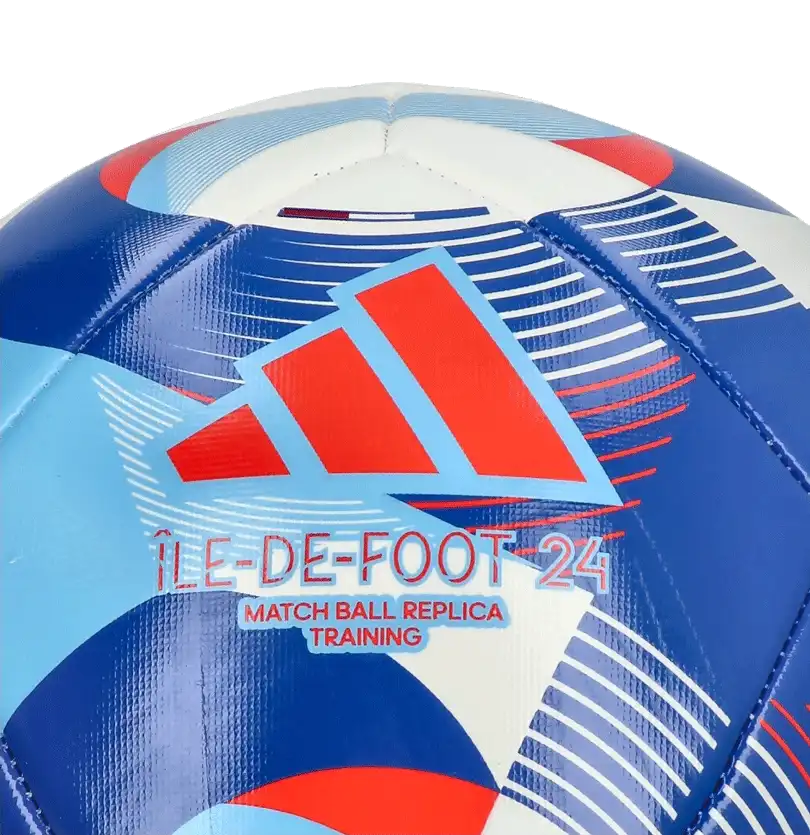 Fotbalový míč Adidas Ile De Foot 24 Training velikost 5 modrý