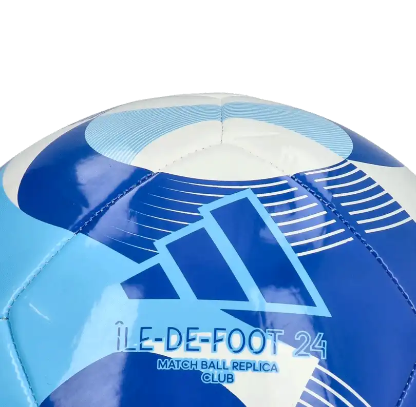 Fotbalový míč Adidas Ile De Foot 24 Club velikost 5 modrý