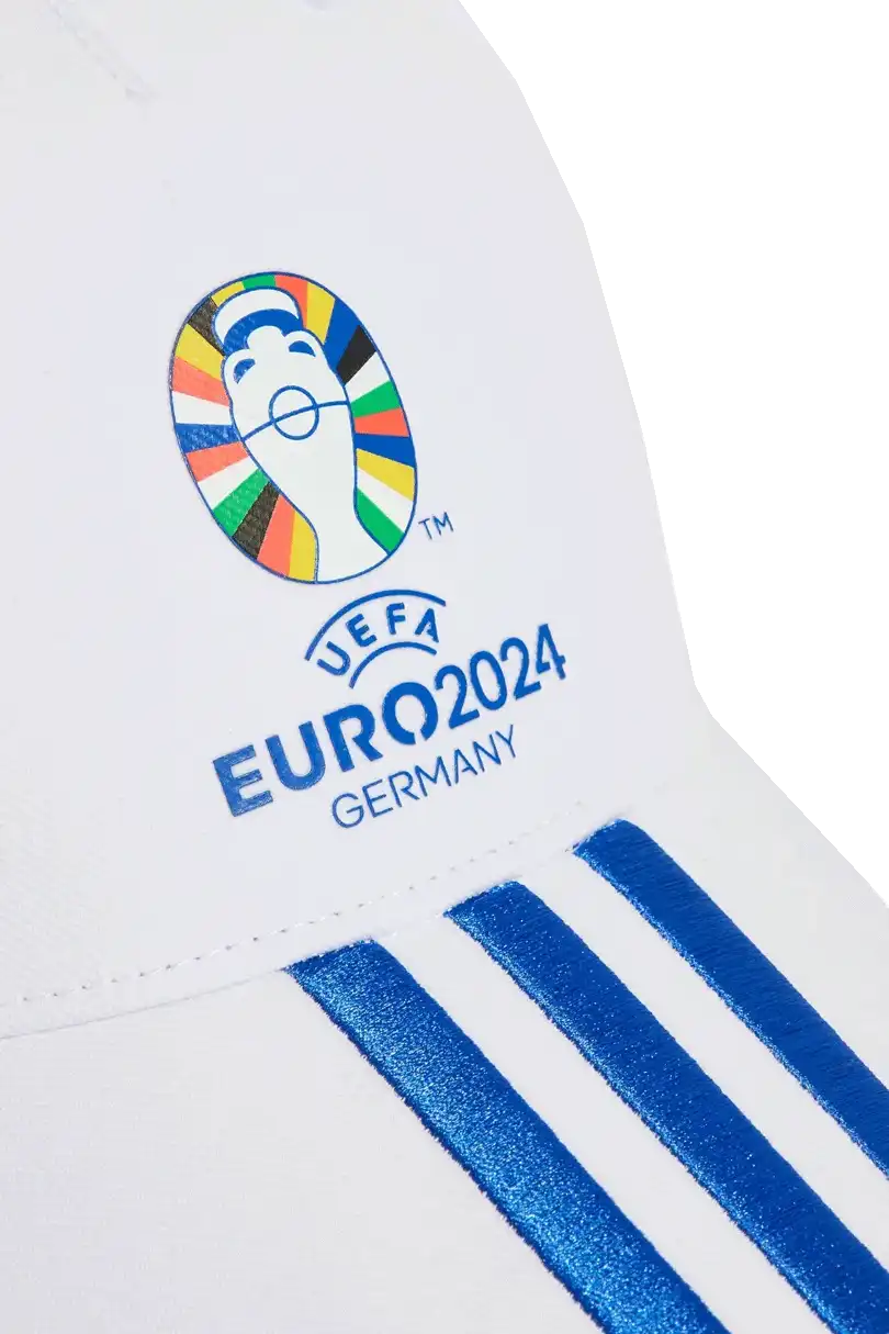 Unisex kšiltovka Adidas EURO 2024 Emblem bílá