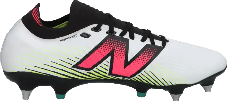 Pánské kopačky kolíky New Balance Tekela V4+ Pro Low SG bílé