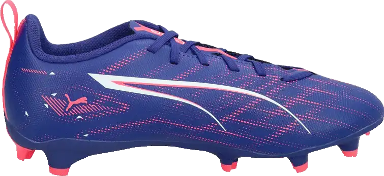 Dětské kopačky lisovky Puma Ultra 5 Play FG/AG fialové