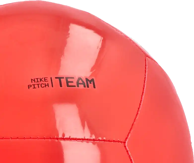 Fotbalový míč Nike Pitch Team 24 velikost 4 červený