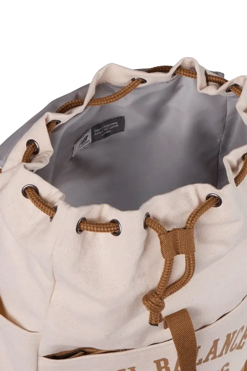 Batoh New Balance Canvas 20 litrů béžový2