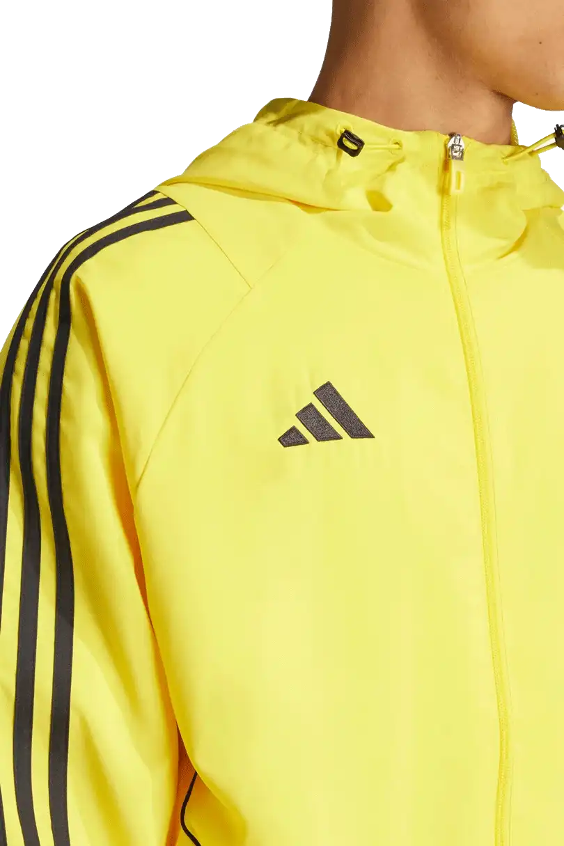 Pánská bunda větrovka Adidas Tiro 24 Windbreaker žlutá