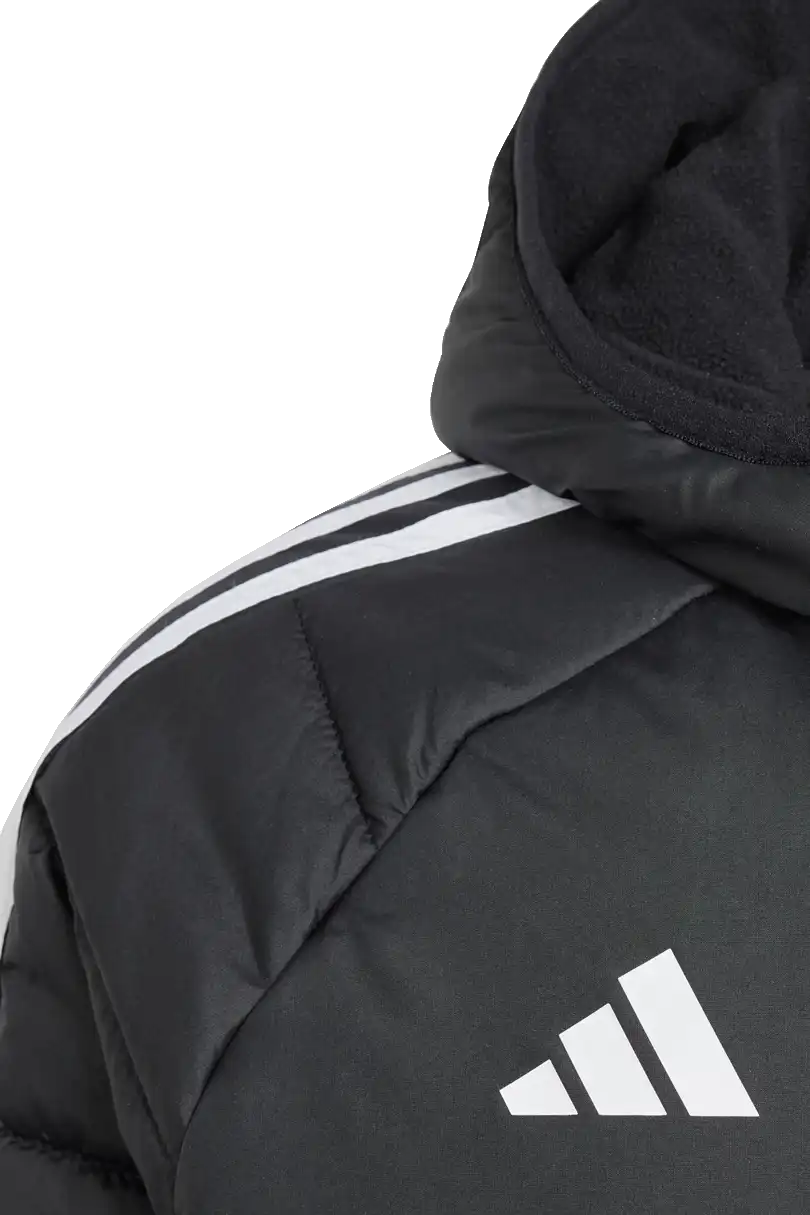 Dětská zimní bunda s kapucí Adidas Tiro 24 Winter černá