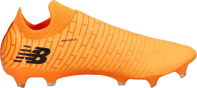 Dětské lisovky New Balance Furon V7 Dispatch FG oranžové2