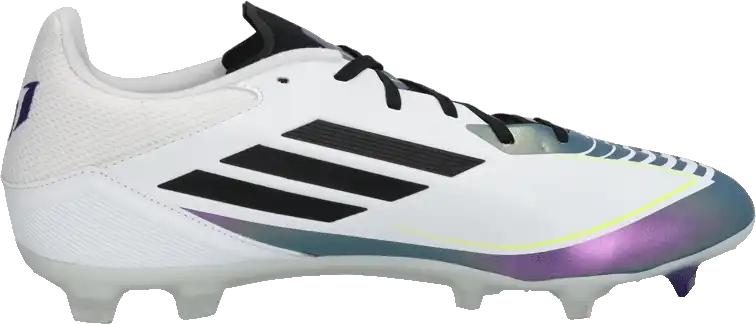 Pánské kopačky lisovky Adidas F50 League Messi FG/MG bílé