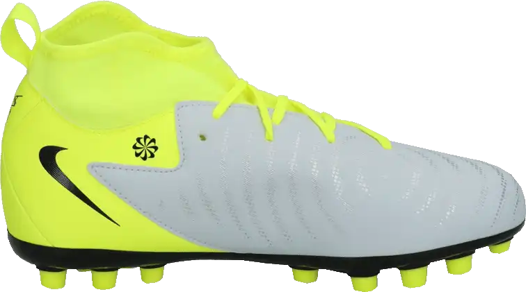 Dětské kopačky lisovky Nike Phantom Luna II Academy AG limetkově-šedé