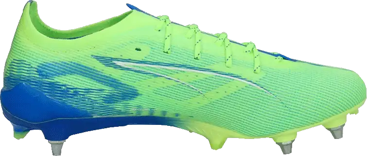 Pánské kopačky kolíky Puma Ultra 5 Ultimate MxSG limetka