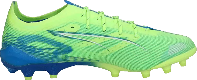 Pánské kopačky lisovky Puma Ultra 5 Ultimate AG limetka