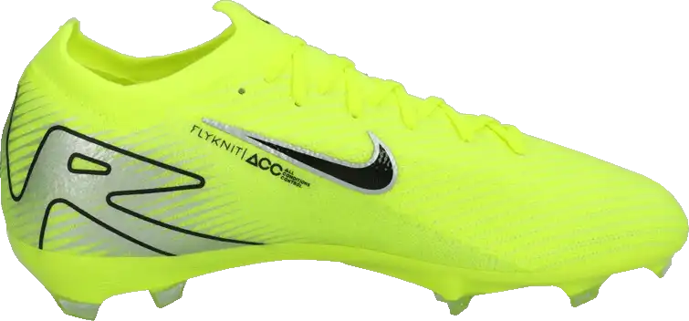 Dětské kopačky lisovky Nike Mercurial Zoom Vapor 16 Pro FG limetka