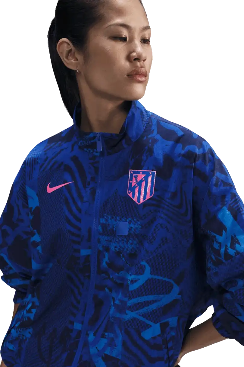 Dámská bunda Nike Atlético Madrid 24/25 Essentials Windrunner modrá