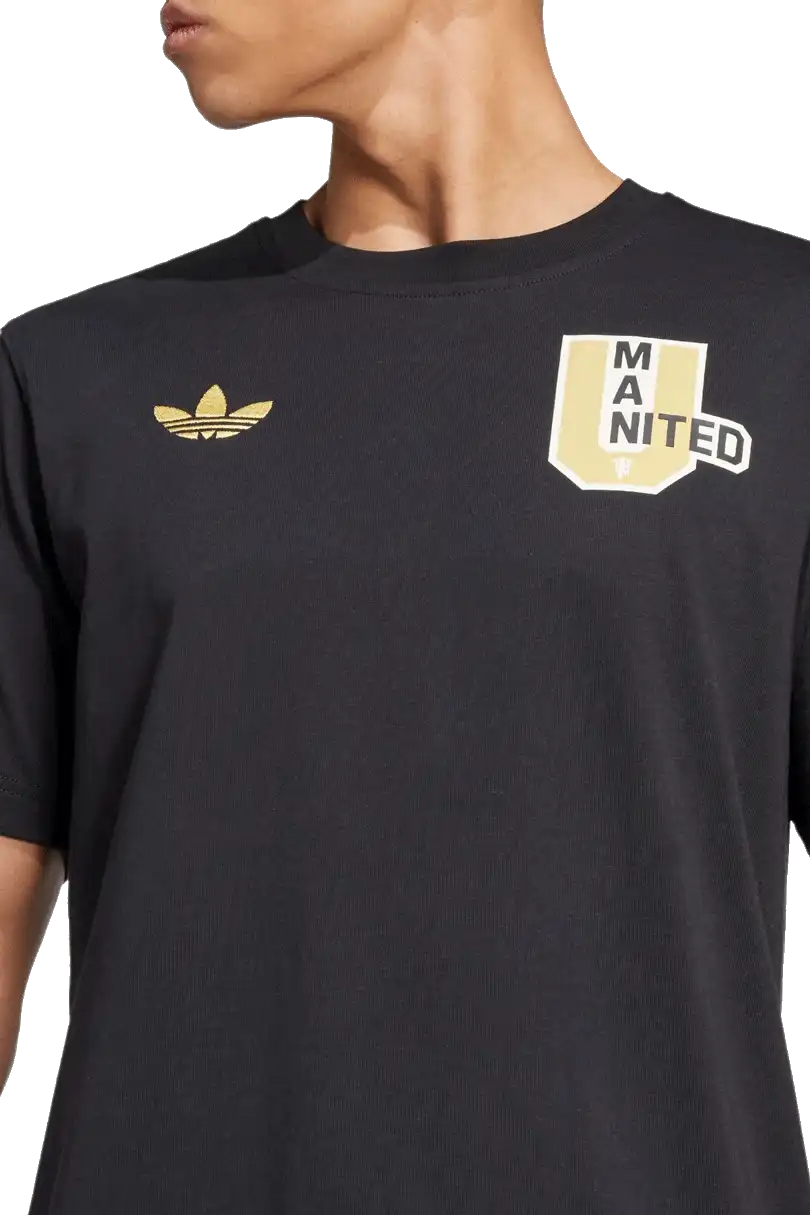 Pánské tričko Adidas Manchester United 24/25 VRCT černé