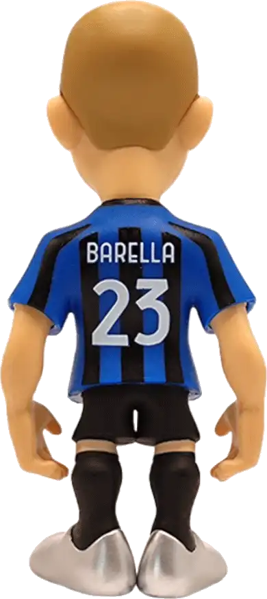 Sběratelská figurka Minix Inter Milan Nicolo Barella 12 cm modrá